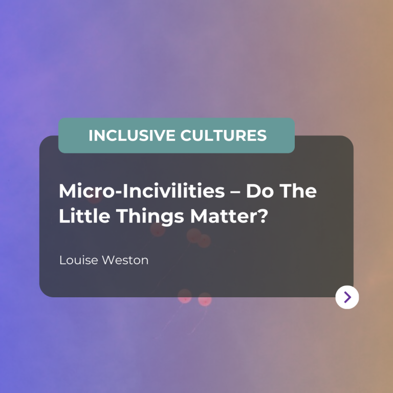 Micro-Incivilities – Do The Little Things Matter? article promo image
