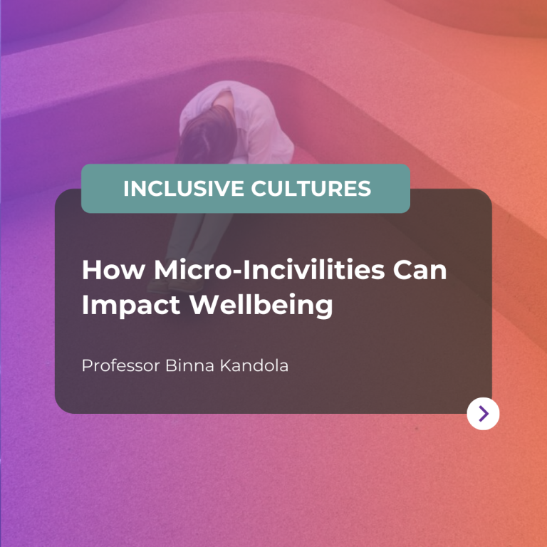 How Micro-Incivilities Can Impact Wellbeing article promo image