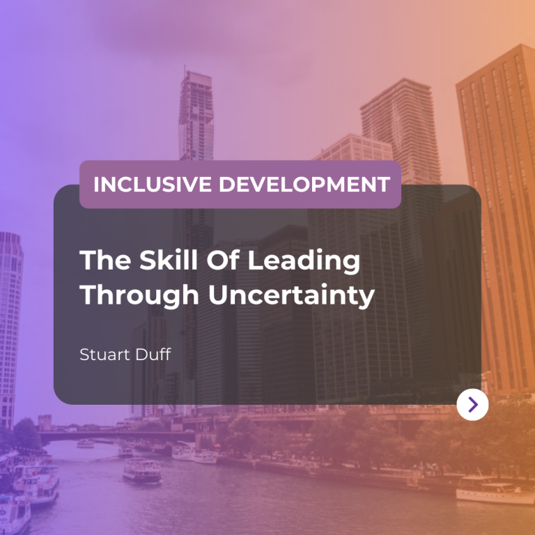 The Skill Of Leading Through Uncertainty article promo image