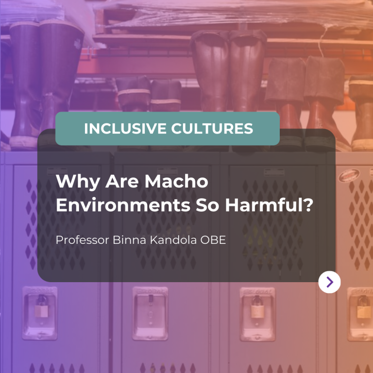 Why Are Macho Environments So Harmful article promo image