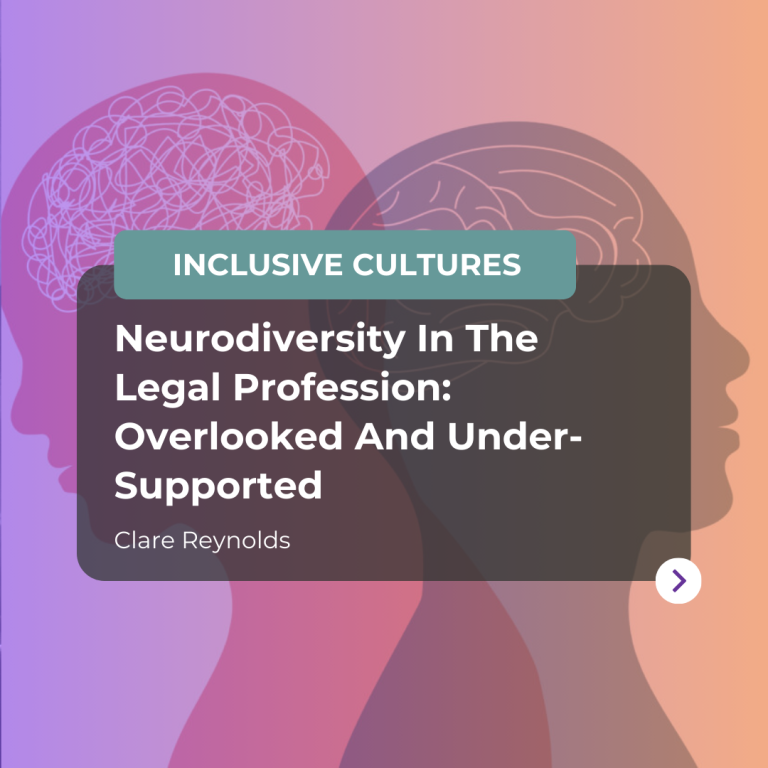 Neurodiversity in the legal profession article promo image