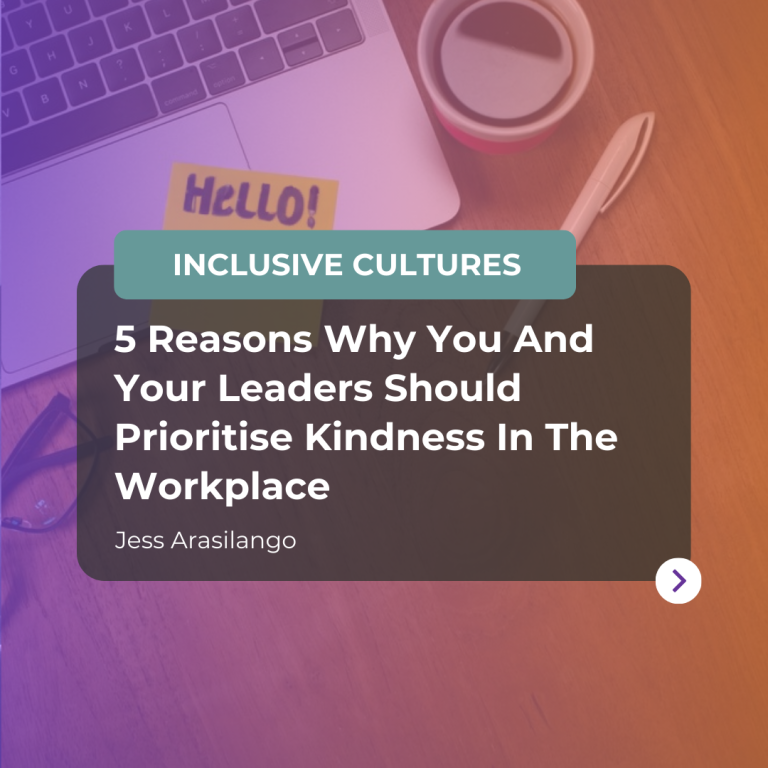 Prioritise kindness in the workplace article promo image