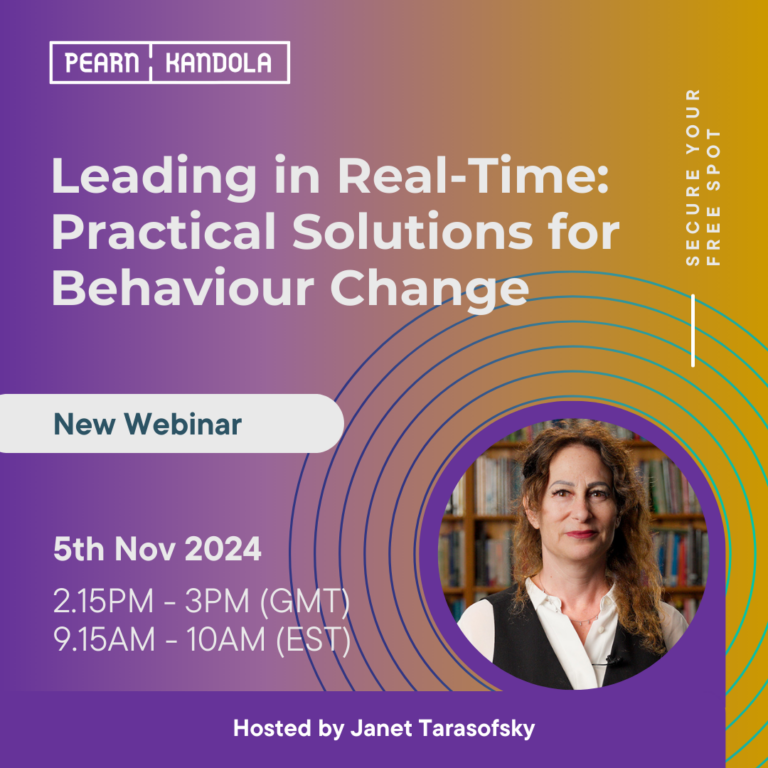 Leading in Real-Time Practical Solutions for Behaviour Change - Both time zones