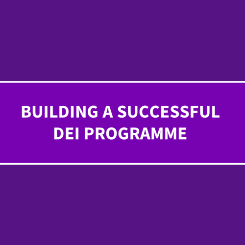 Building a successful DEI programme podcast
