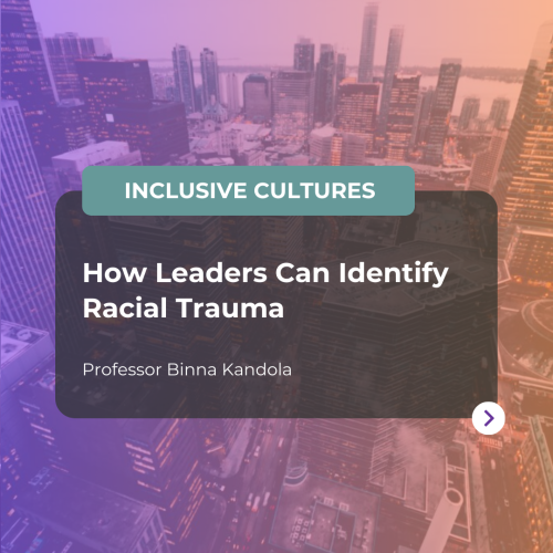 How Leaders Can Identify Racial Trauma article promo image