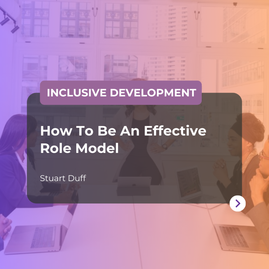 How to be an effective role model