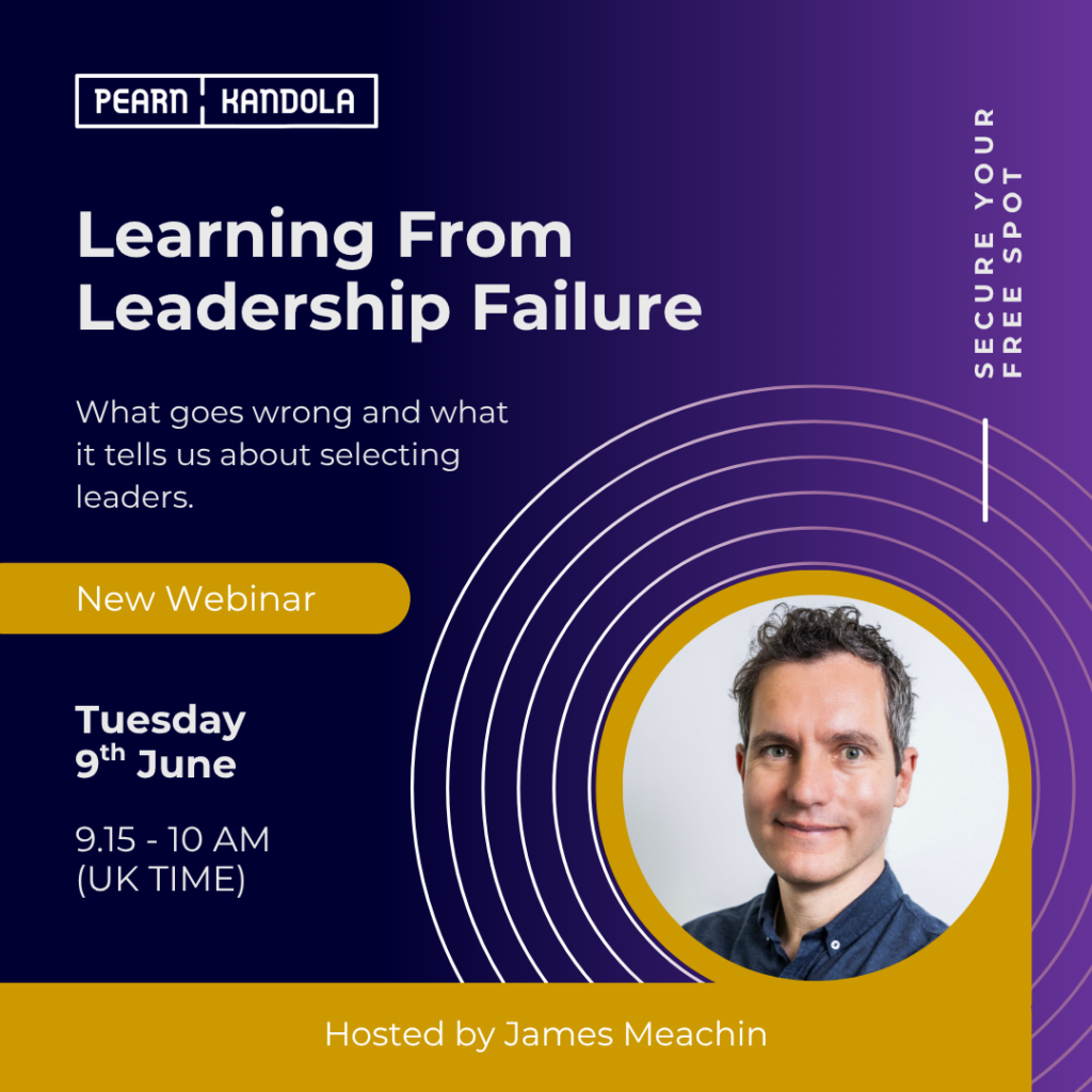 Learning From Leadership Failure [Webinar]